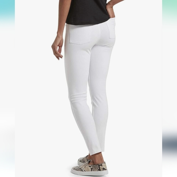 NWT Ultra Soft High Waist Denim Legging (White) - HUE - Picture 2 of 12